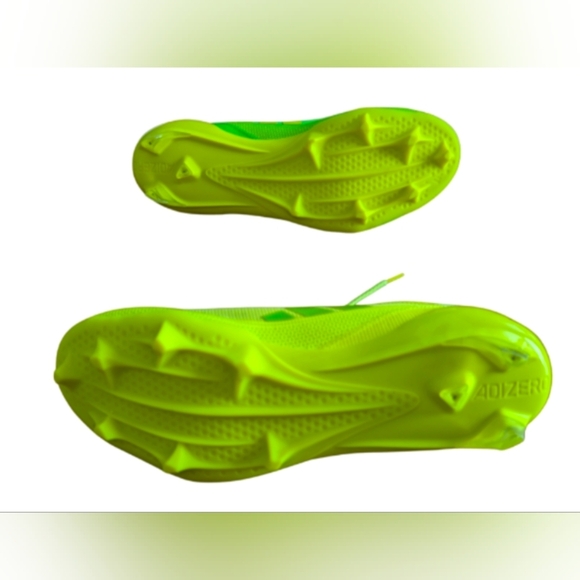 Adidas Men’s Adizero Electric Snack Attack Soccer Cleats – Lemon Lime – US 10 - Picture 3 of 4